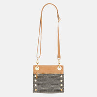 Hammitt Tony Crossbody Leather Handbag California Sunday/Brushed Gold - Limited Edition-Rebel Romance