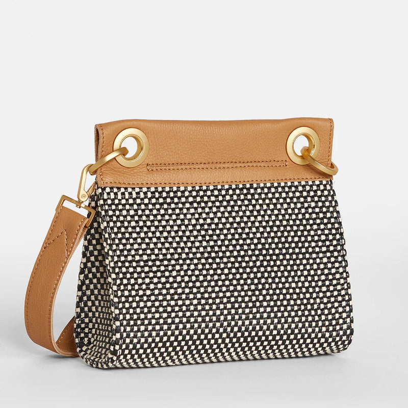 Hammitt Tony Crossbody Leather Handbag California Sunday/Brushed Gold - Limited Edition-Rebel Romance