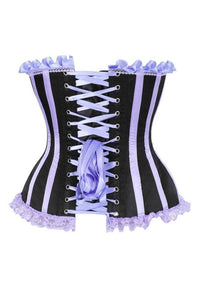 Top Drawer Lavender Looking Glass Steel Boned Corset