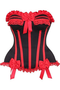 Top Drawer Red Queen Steel Boned Corset