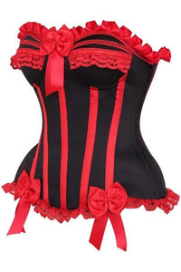 Top Drawer Ladybug Bombshell Steel Boned Corset