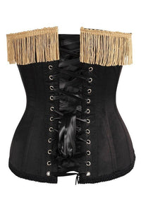 Top Drawer Midnight Ringmaster Steel Boned Corset