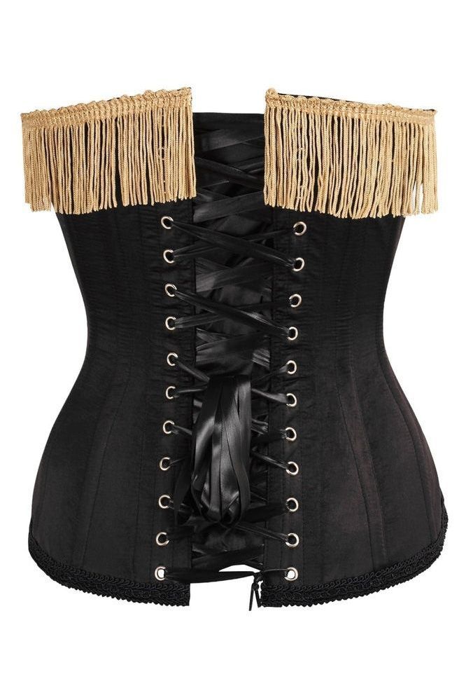 Top Drawer Midnight Ringmaster Steel Boned Corset
