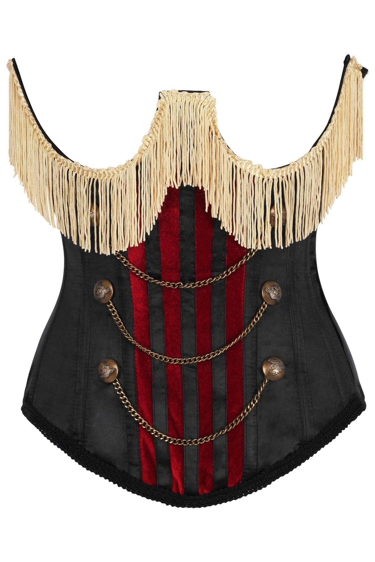 Top Drawer The Greatest Show Steel Boned Underbust Corset