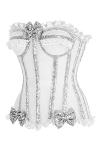 LIMITED EDITION Top Drawer Heavenly Enchantress Steel Boned Corset