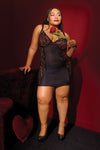 Valentine Lace Hearts Underwire Cups Chemise