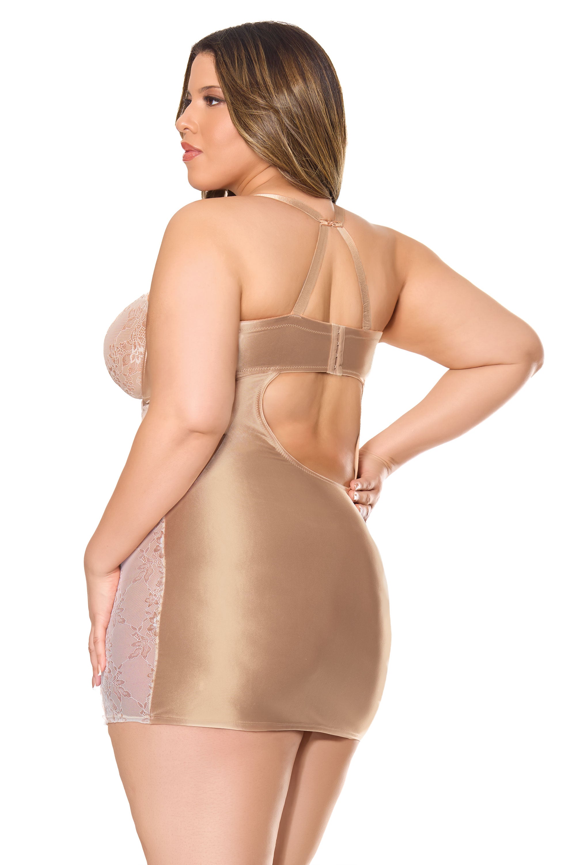 Holiday Queen Chemise Gold