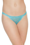 Coquette Neon Lace Mesh Thong Set 4 Pack