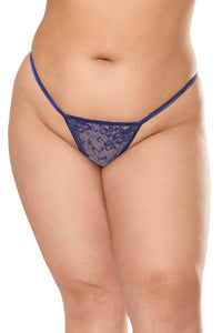 Holiday Queen G-String Navy