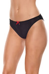 Ouvert Back Panty Black