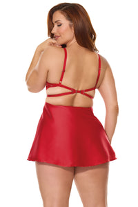 Pleasure Rouge Nocturne Babydoll & Thong