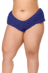 Holiday Queen Booty Shorts Navy