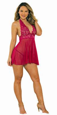 Escante Halter Tie Babydoll