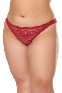 Holiday Queen Panty Red