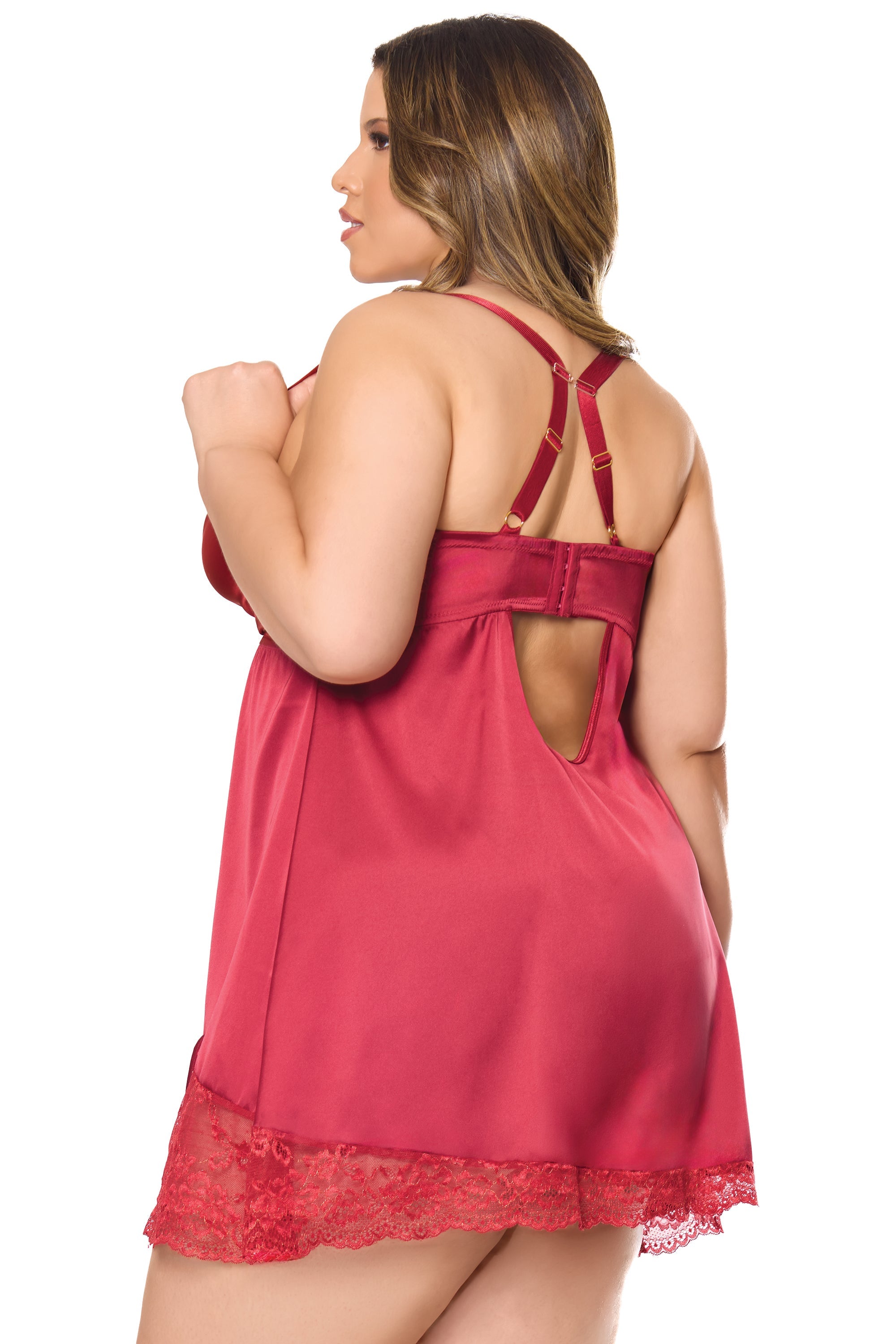 Holiday Queen Chemise Red