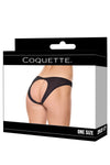 Ouvert Back Panty Black