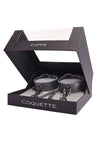 Pleasure Gunmetal Chain Wrist Cuffs