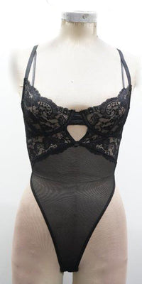 Escante Lace & Mesh Underwire Teddy