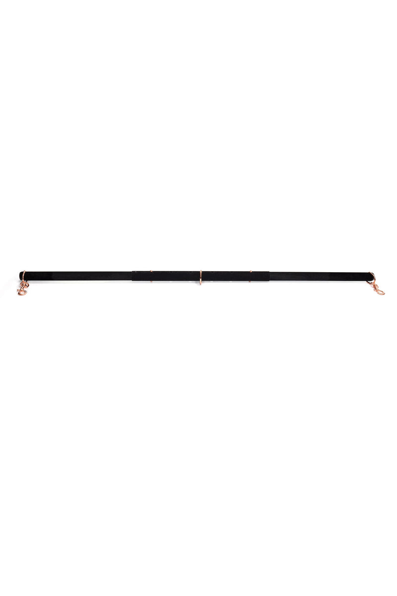 Pleasure Black Velvet Spreader Bar Rose Gold