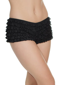 Ruffle Cheeky Booty Shorts