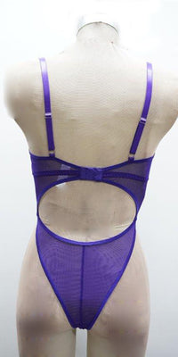 Escante Lace & Mesh Underwire Teddy