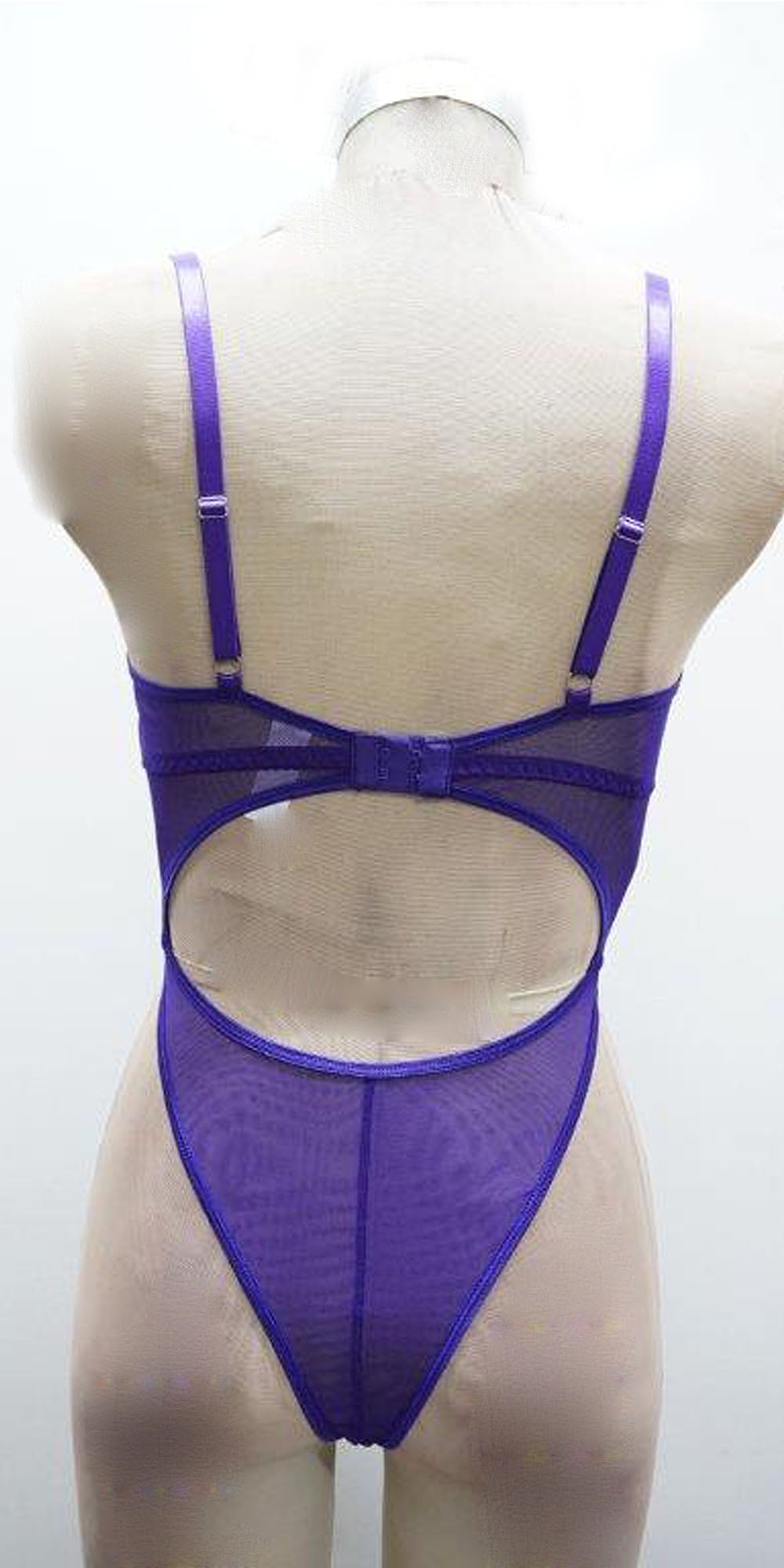 Escante Lace & Mesh Underwire Teddy