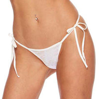 Sequin Side Tie Dancewear Thong
