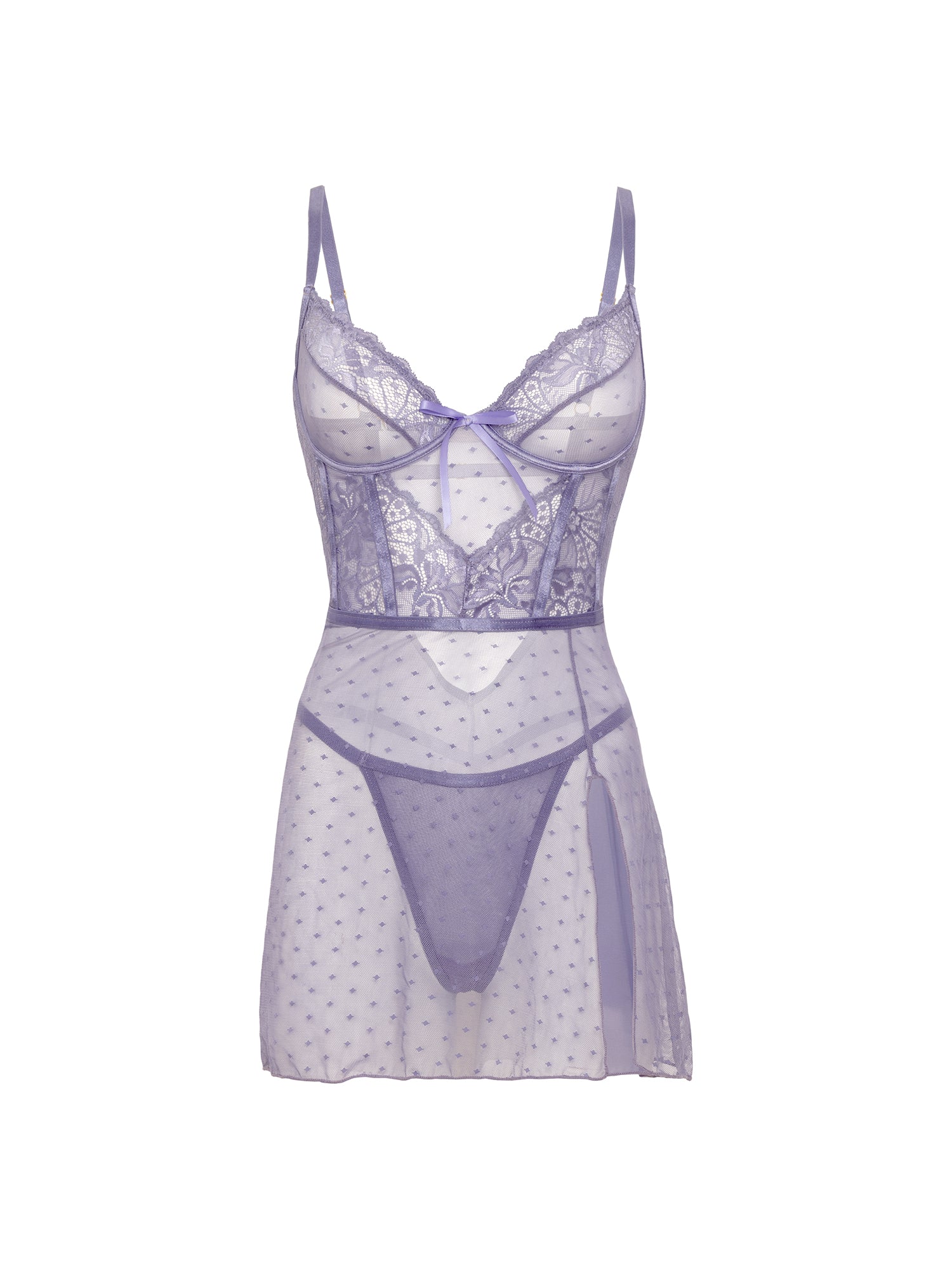 Oh la la Cheri Vanessa Pin Dot Babydoll