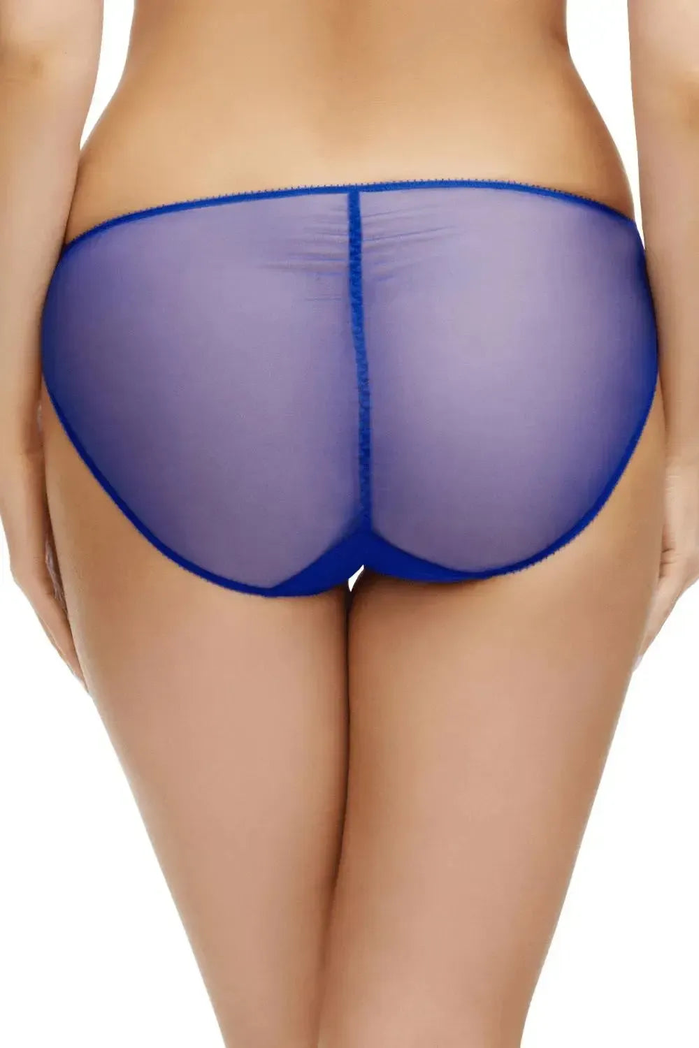 Dita Von Teese Vedette Bikini Panty Capri Blue