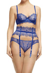 Dita Von Teese Vedette Bikini Panty Capri Blue