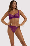 Dita Von Teese Vedette G-String Panty Shocking Violet
