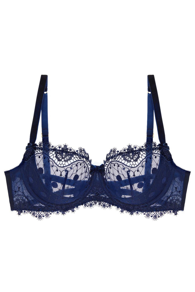 Dita Von Teese Vedette Underwire Bra Navy