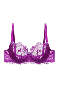 Dita Von Teese Vedette Underwire Bra Shocking Violet