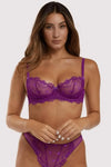 Dita Von Teese Vedette Underwire Bra Shocking Violet