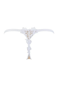 Axami Venetian Princess Thong White