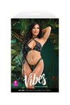Fantasy Vibes Eat Me Flash Reactive Bralette & Panty Set