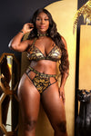 Fantasy Vibes Queen Boujee Bralette & Panty Bra Set-Rebel Romance