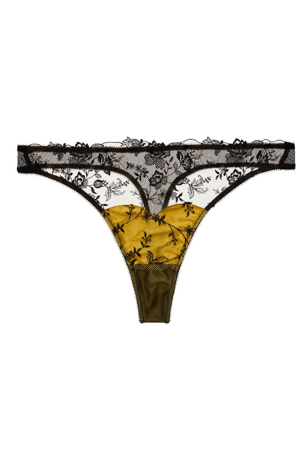 Dita Von Teese Victresse G-String Panty Chartreuse