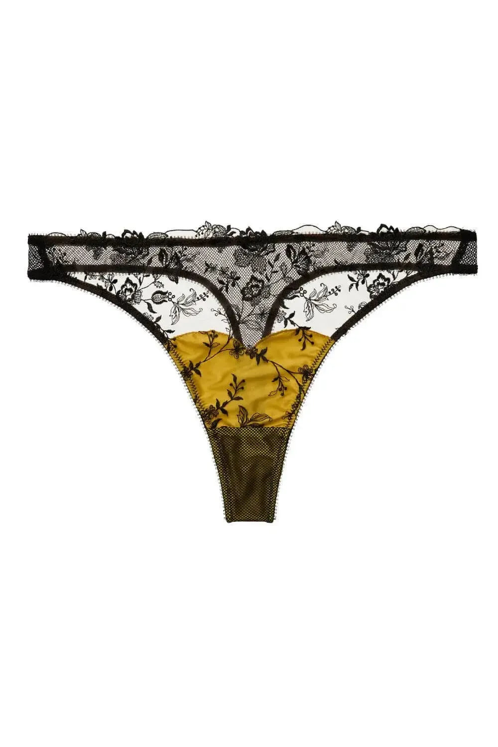 Dita Von Teese Victresse G-String Panty Chartreuse