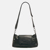 Hammitt VIP Satchel Leather Shoulder Bag Black/Gunmetal-Rebel Romance