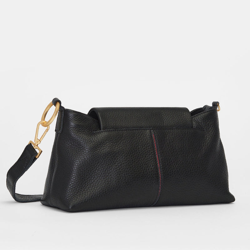 Hammitt VIP Satchel Leather Shoulder Bag Revival Collection/Brushed Gold-Rebel Romance