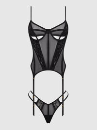 House of Desire Vivienne Merrywidow Bustier & G-String Set