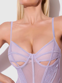 House of Desire Vivienne Merrywidow Bustier & G-String Set