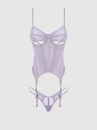 House of Desire Vivienne Merrywidow Bustier & G-String Set