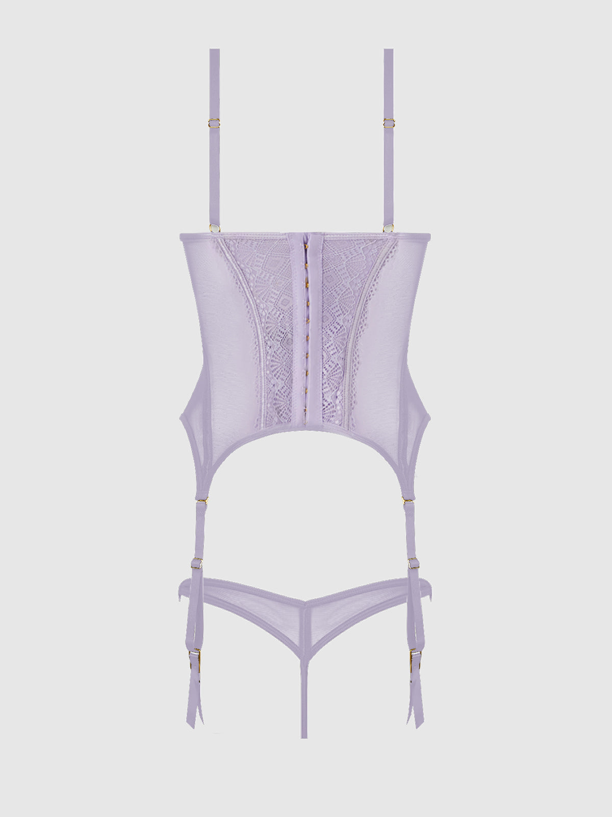 House of Desire Vivienne Merrywidow Bustier & G-String Set
