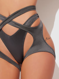 House of Desire Zoe Oil Slick Bra Set