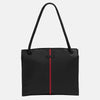 Benjamin Professional Leather Tote Bag Black/Gunmetal-Rebel Romance