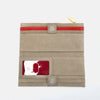 110 North Wallet Grey Natural/Brushed Gold-Rebel Romance