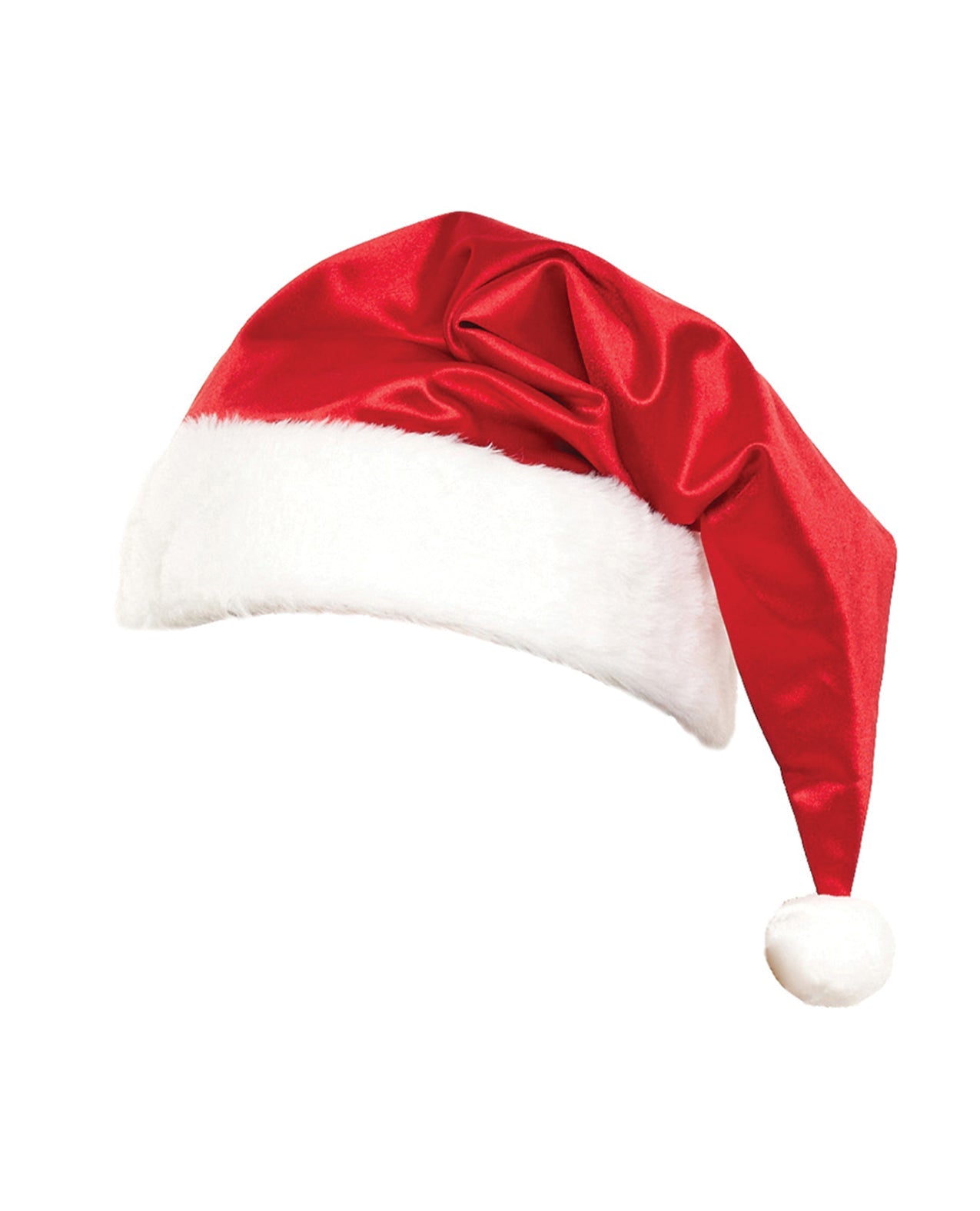 Holiday Santa Hat Red/White-Rebel Romance