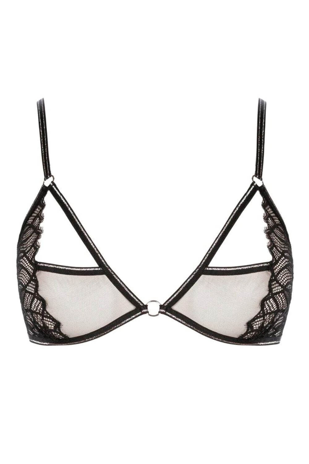 Bracli Manhattan Luxe Sheer Triangle Bra-Rebel Romance